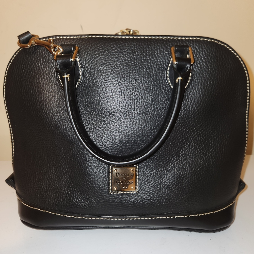 Dooney & Bourke Pebble Grain ZIP Zip Satchel
